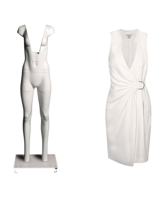 Ultimate Female Invisible Ghost Mannequin Full Body Version 3.0 (TMK-MZ-GHT-F)