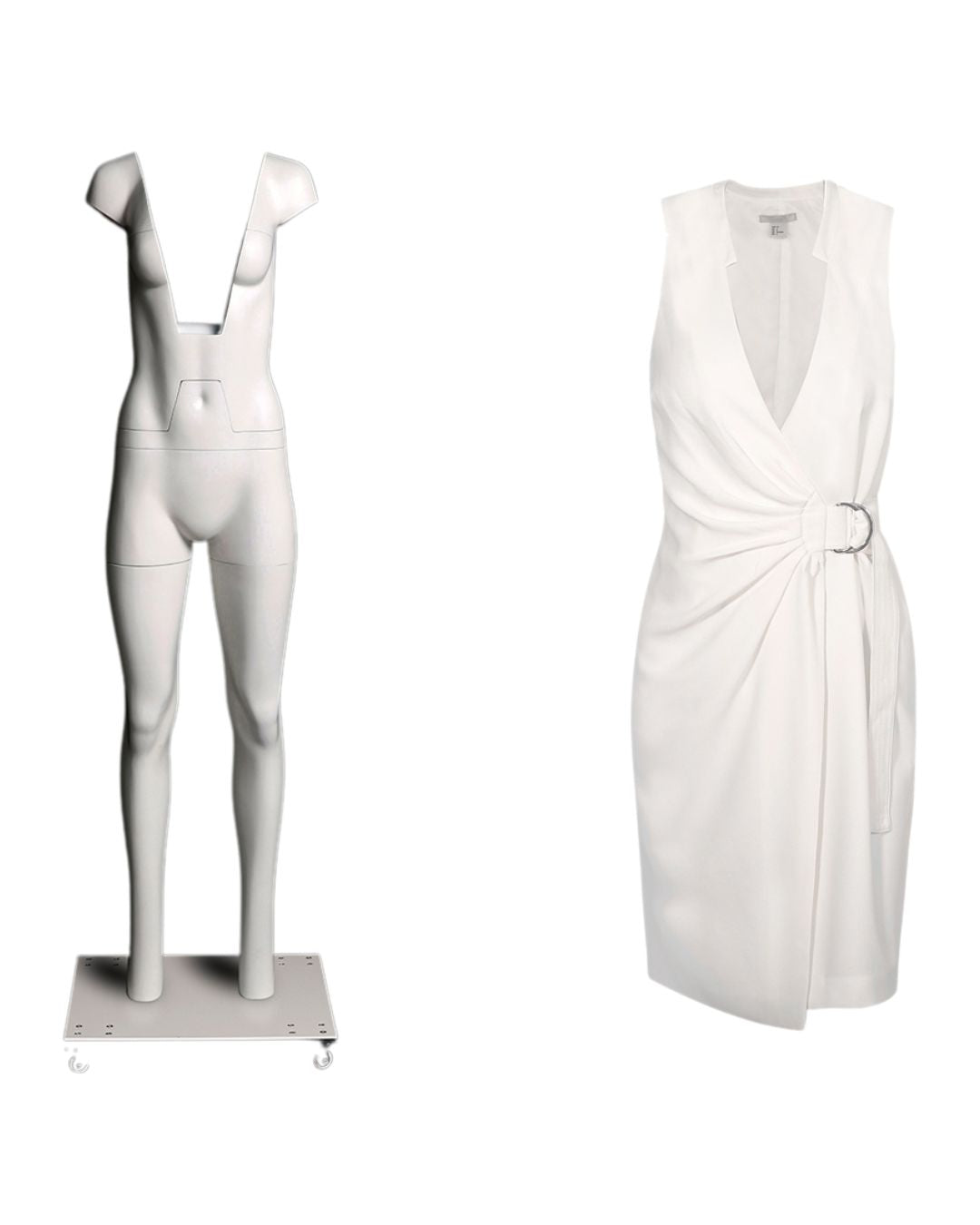 Ultimate Female Invisible Ghost Mannequin Full Body Version 3.0 (TMK-MZ-GHT-F)