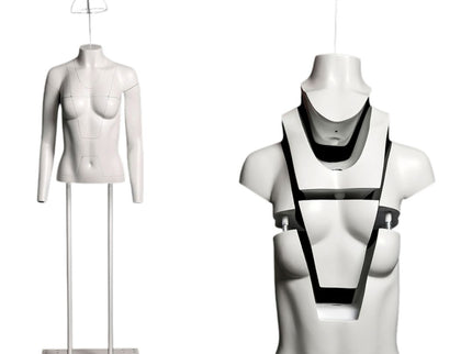 Ultimate Female Invisible Ghost Mannequin Full Body Version 3.0 (TMK-MZ-GHT-F)