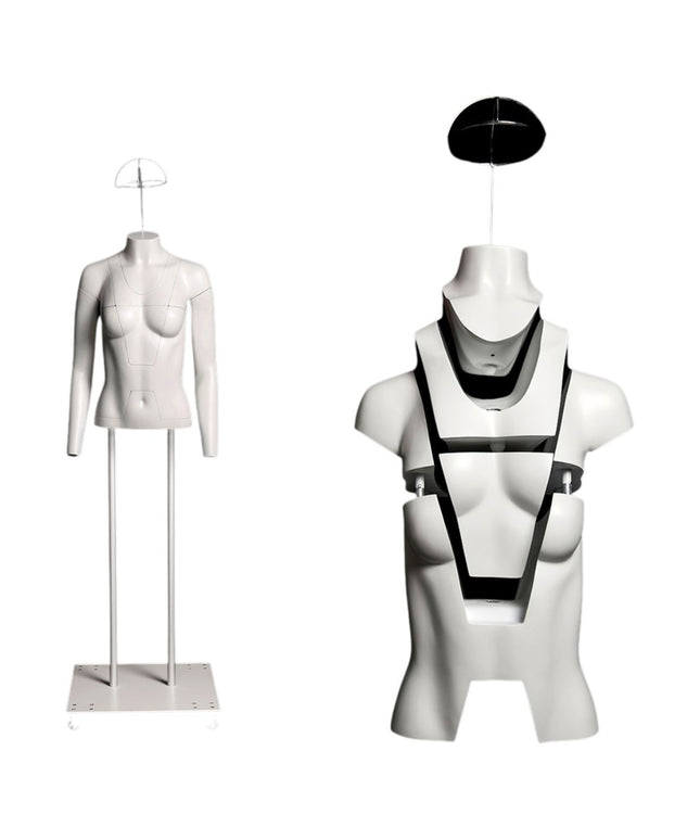 Ultimate Female Invisible Ghost Mannequin Full Body Version 3.0 (TMK-MZ-GHT-F)