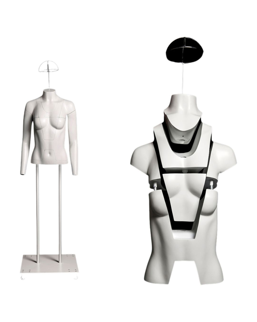 Ultimate Female Invisible Ghost Mannequin Full Body Version 3.0 (TMK-MZ-GHT-F)