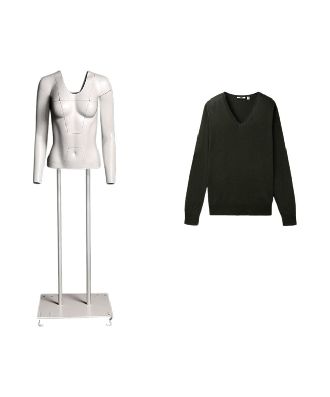 Ultimate Female Invisible Ghost Mannequin Full Body Version 3.0 (TMK-MZ-GHT-F)