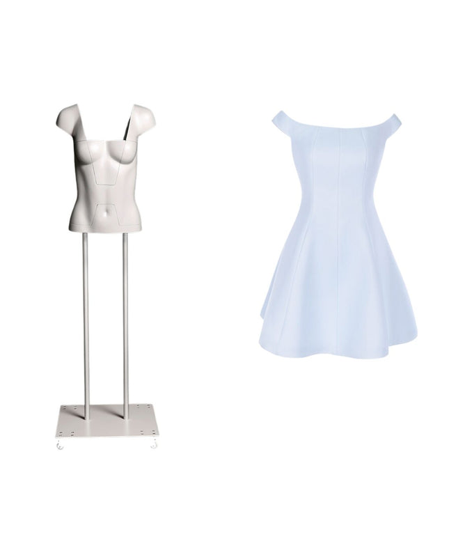 Ultimate Female Invisible Ghost Mannequin Full Body Version 3.0 (TMK-MZ-GHT-F)