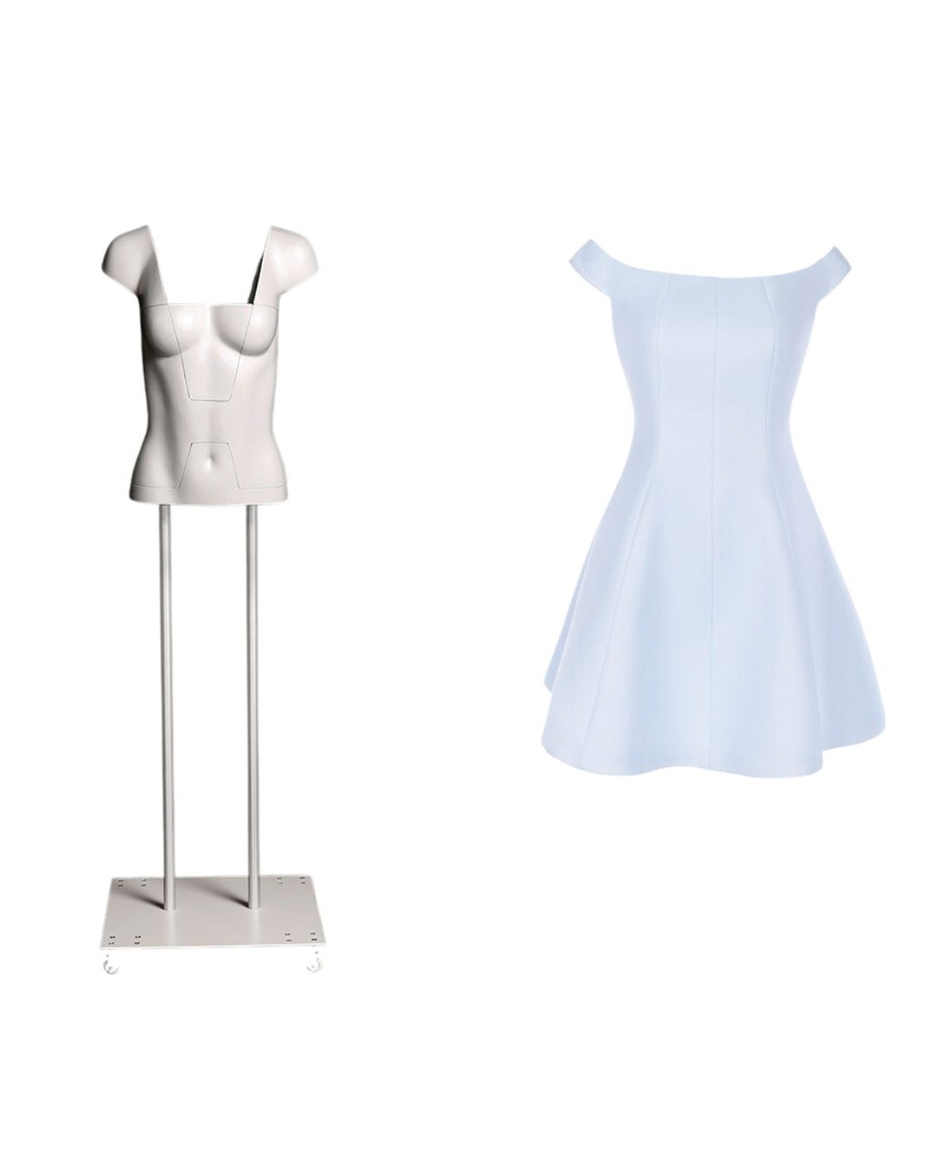 Ultimate Female Invisible Ghost Mannequin Full Body Version 3.0 (TMK-MZ-GHT-F)
