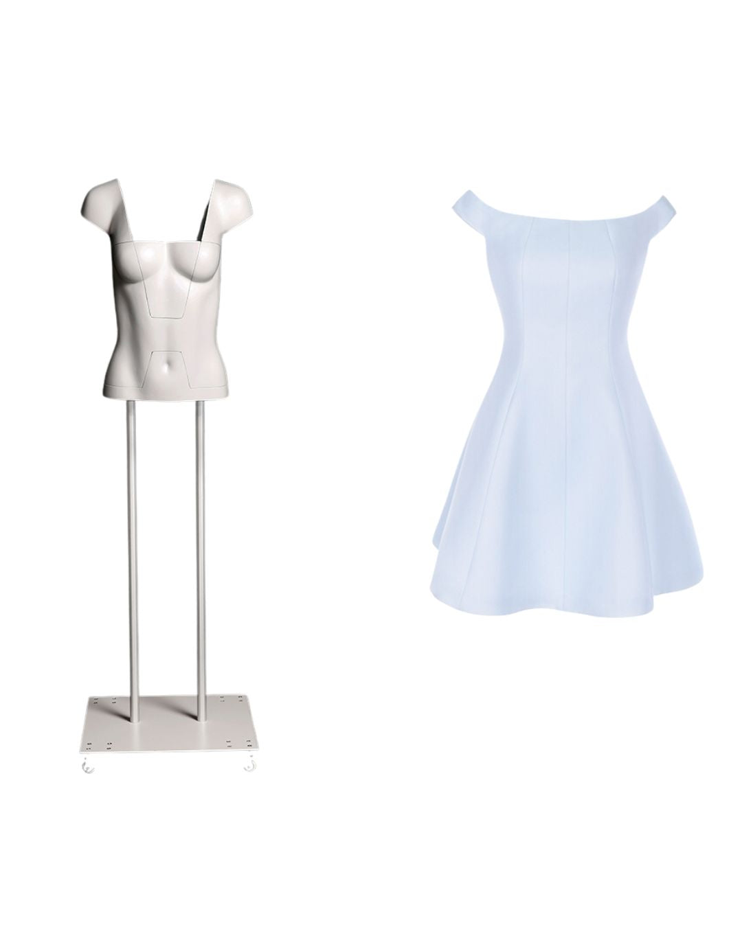 Ultimate Female Invisible Ghost Mannequin Full Body Version 3.0 (TMK-MZ-GHT-F)