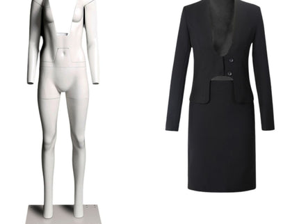 Ultimate Female Invisible Ghost Mannequin Full Body Version 3.0 (TMK-MZ-GHT-F)
