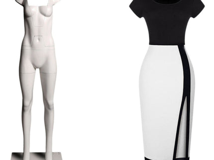 Ultimate Female Invisible Ghost Mannequin Full Body Version 3.0 (TMK-MZ-GHT-F)