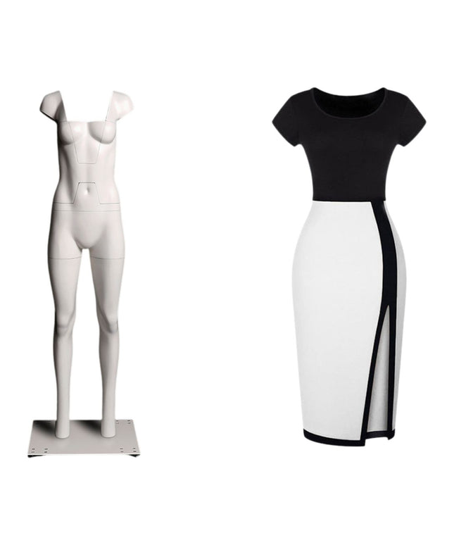 Ultimate Female Invisible Ghost Mannequin Full Body Version 3.0 (TMK-MZ-GHT-F)