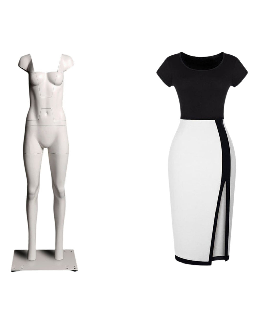 Ultimate Female Invisible Ghost Mannequin Full Body Version 3.0 (TMK-MZ-GHT-F)