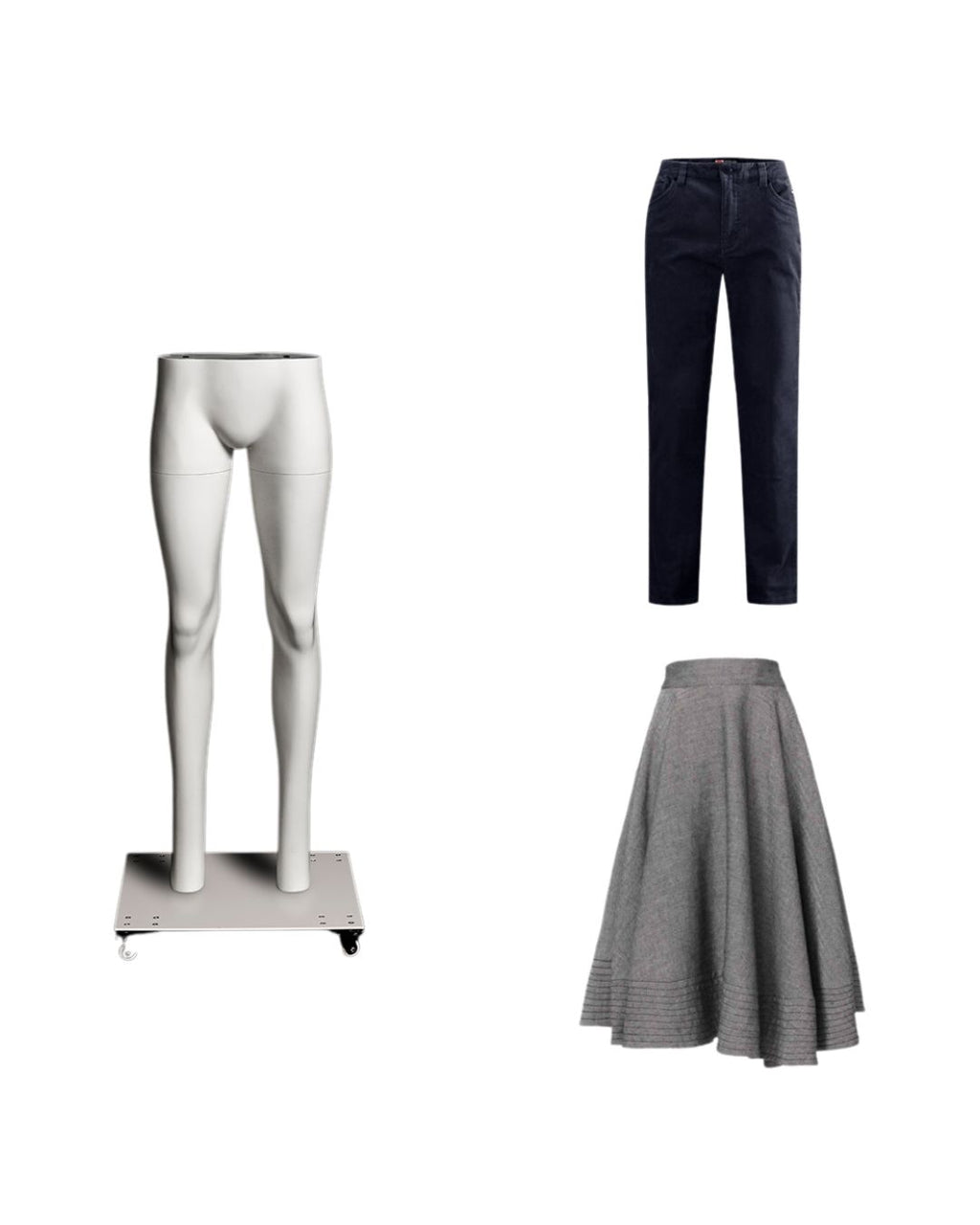 Ultimate Female Invisible Ghost Mannequin Full Body Version 3.0 (TMK-MZ-GHT-F)