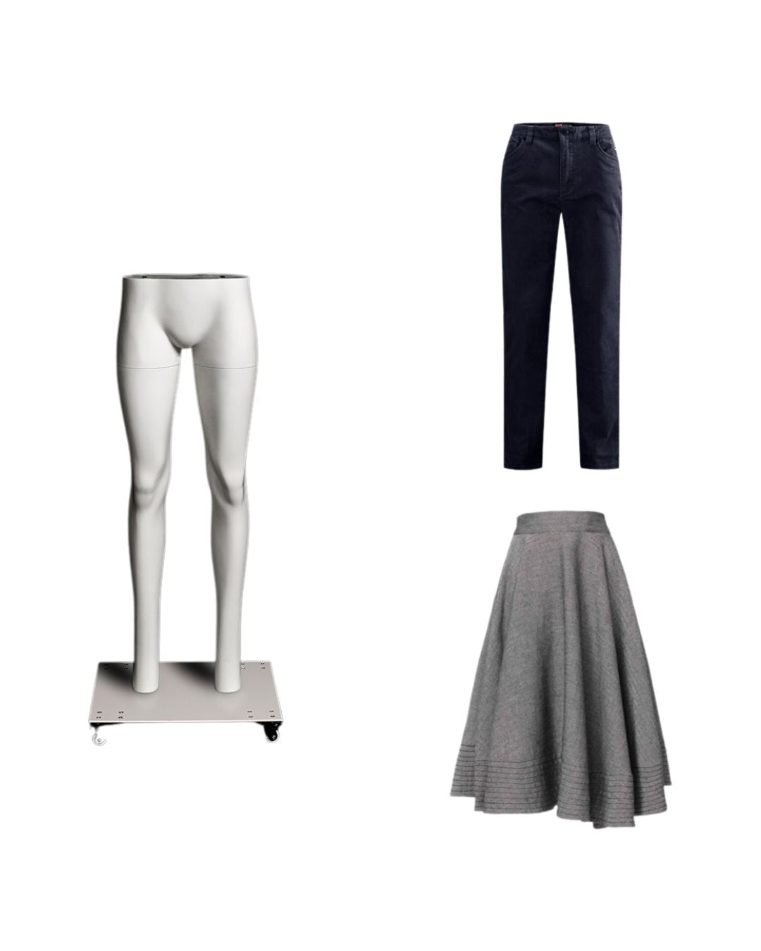 Ultimate Female Invisible Ghost Mannequin Full Body Version 3.0 (TMK-MZ-GHT-F)