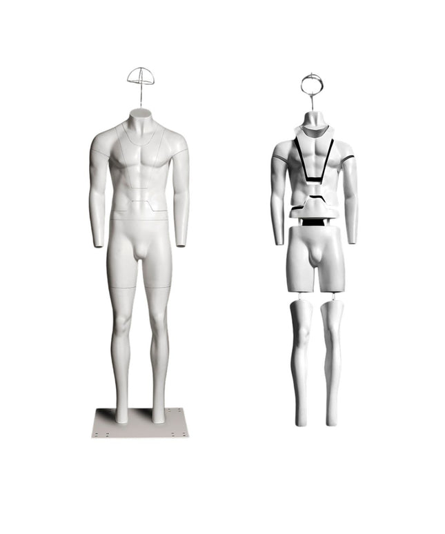 Ultimate Male Invisible Ghost Mannequin Full Body Version 3.0 (TMK-MZ-GHT-M)