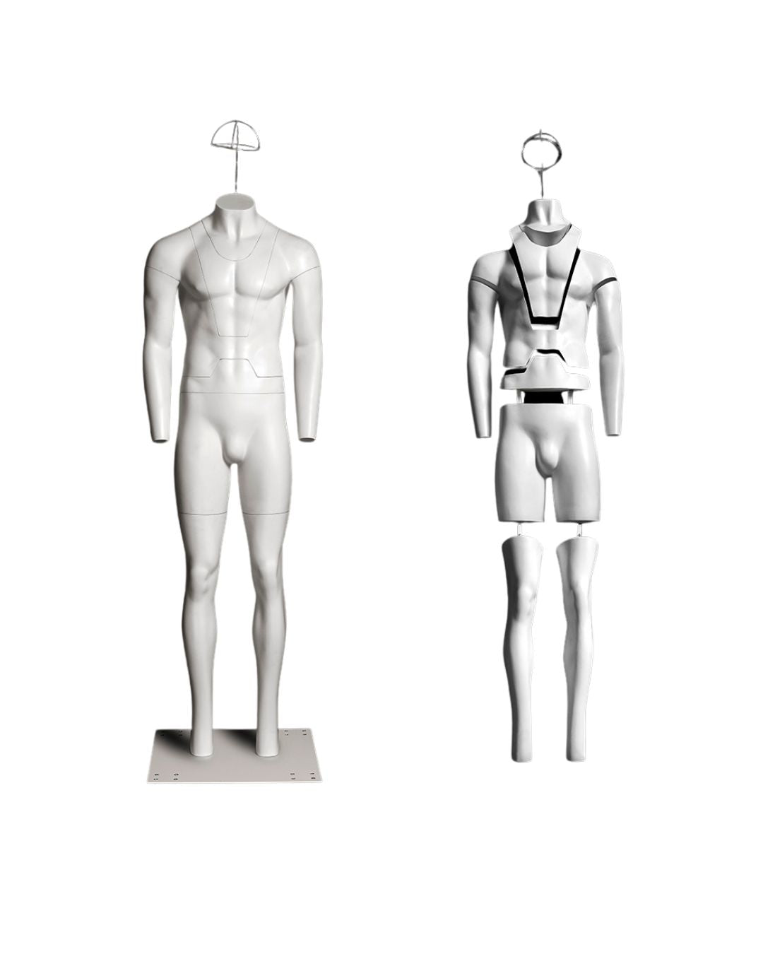 Ultimate Male Invisible Ghost Mannequin Full Body Version 3.0 (TMK-MZ-GHT-M)