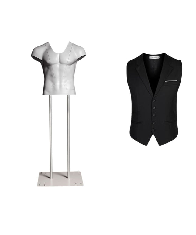 Ultimate Male Invisible Ghost Mannequin Full Body Version 3.0 (TMK-MZ-GHT-M)