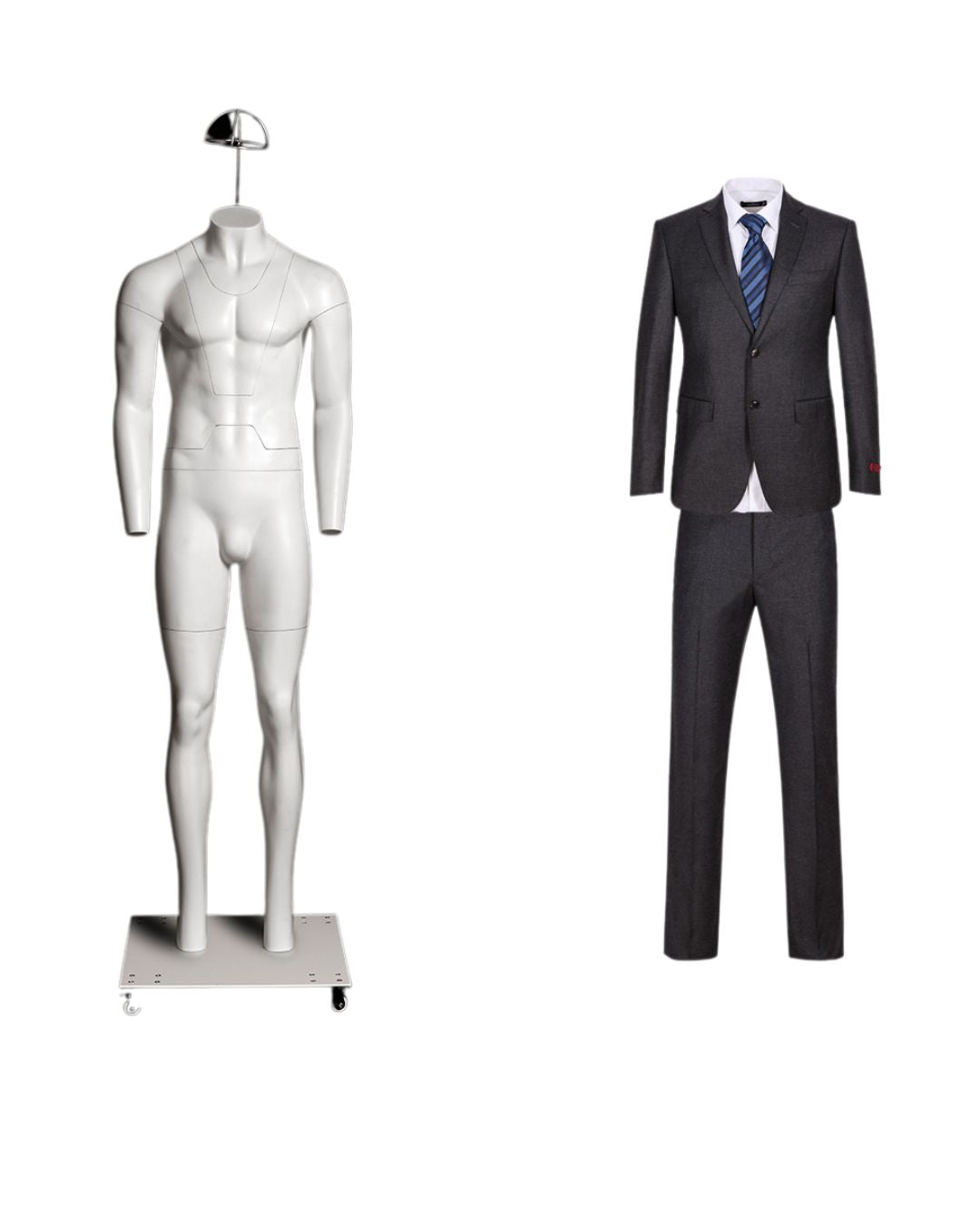 Ultimate Male Invisible Ghost Mannequin Full Body Version 3.0 (TMK-MZ-GHT-M)