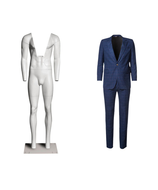 Ultimate Male Invisible Ghost Mannequin Full Body Version 3.0 (TMK-MZ-GHT-M)
