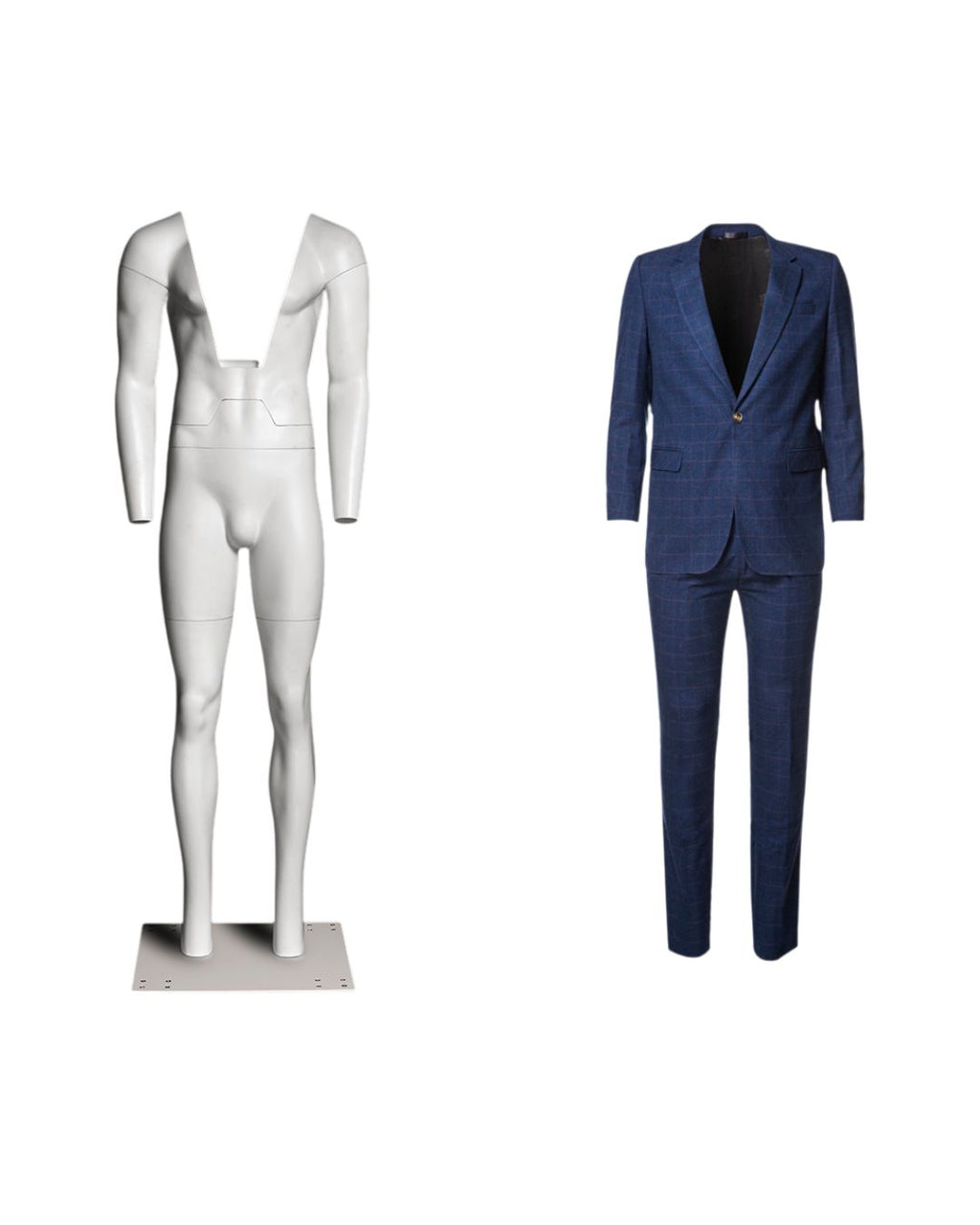 Ultimate Male Invisible Ghost Mannequin Full Body Version 3.0 (TMK-MZ-GHT-M)