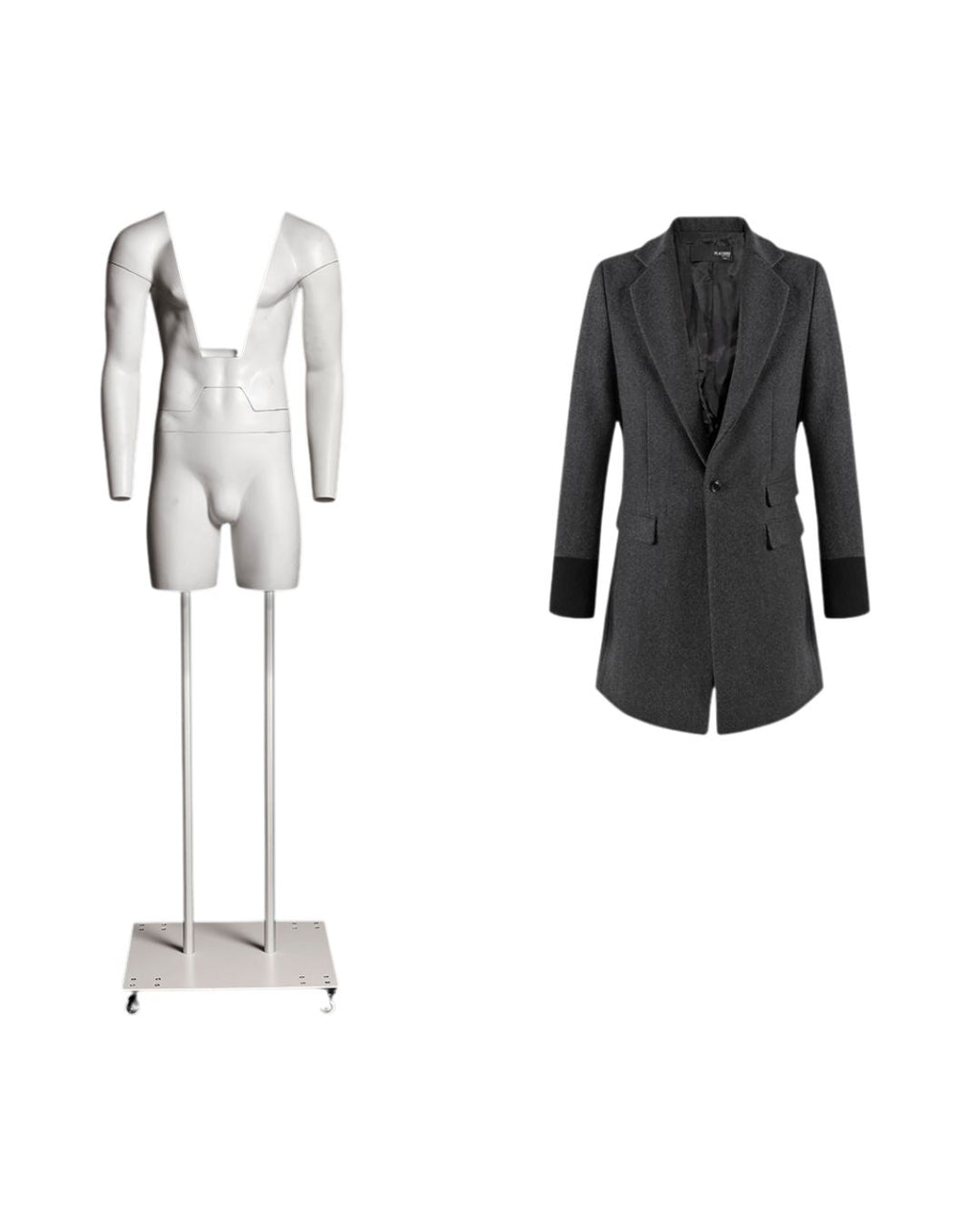 Ultimate Male Invisible Ghost Mannequin Full Body Version 3.0 (TMK-MZ-GHT-M)