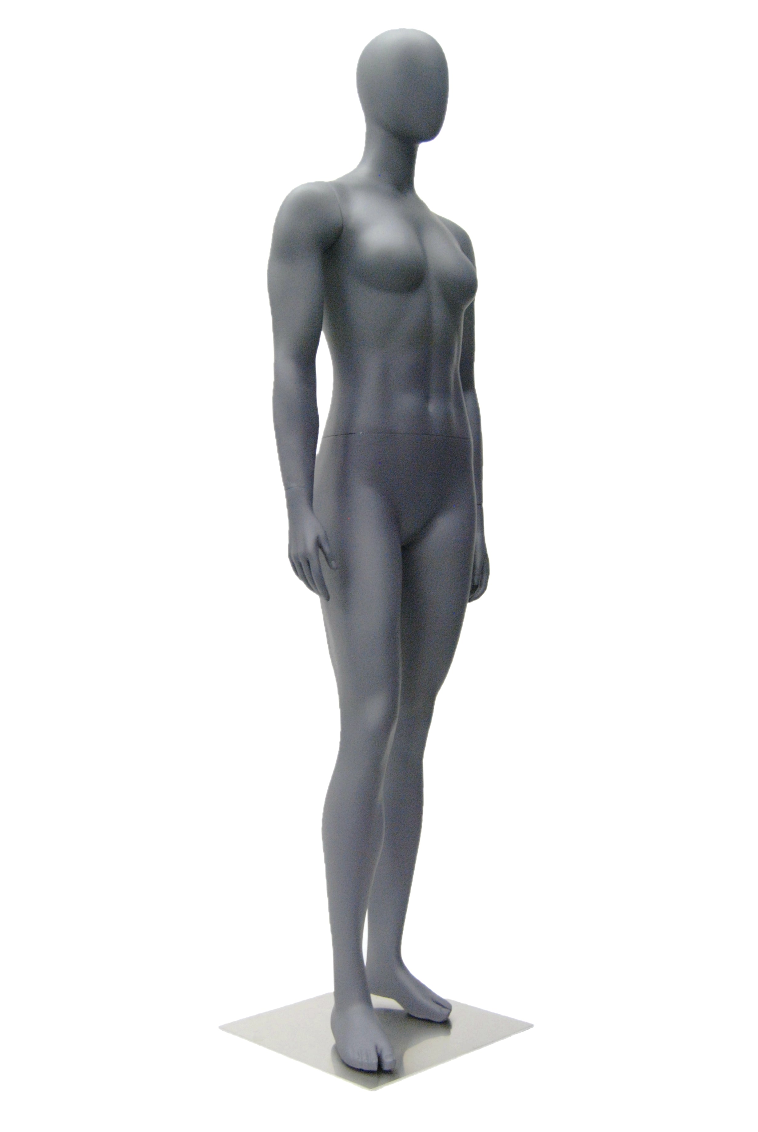 Female Egghead Athletic Mannequin (TMK-MZ-HEF02EG)