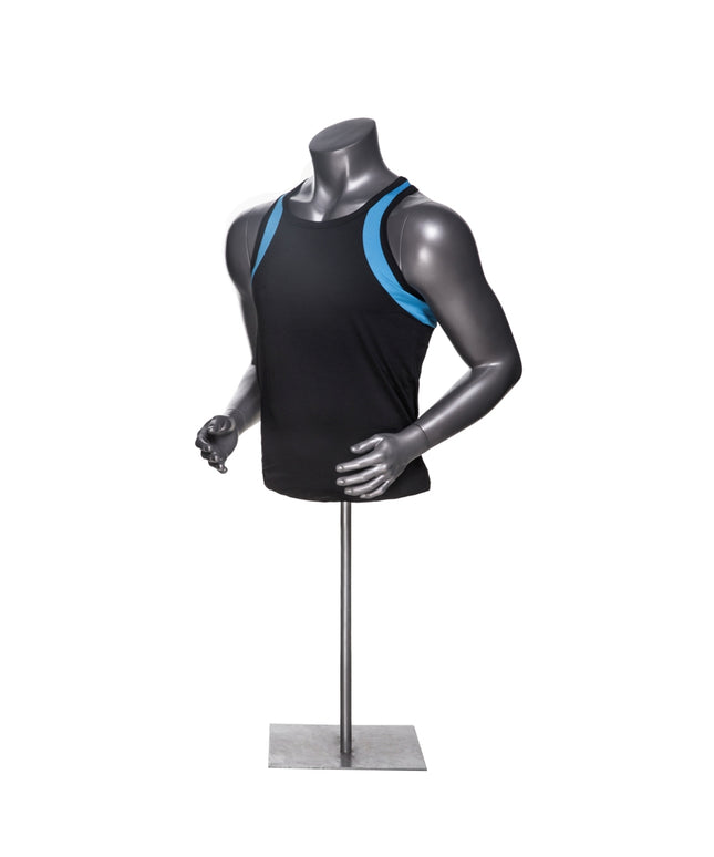 Athletic Mannequin Torso - Male (TMK-MZ-HEF08T)
