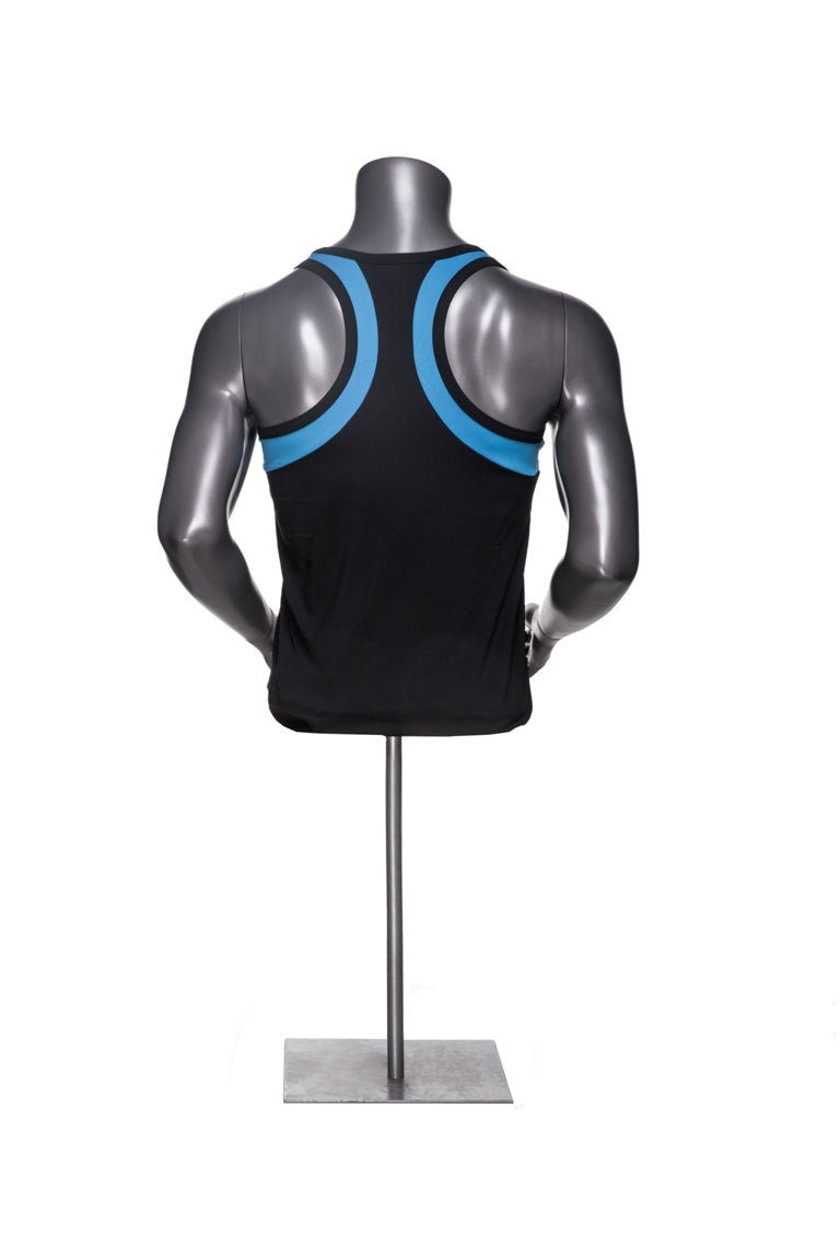 Athletic Mannequin Torso - Male (TMK-MZ-HEF08T)