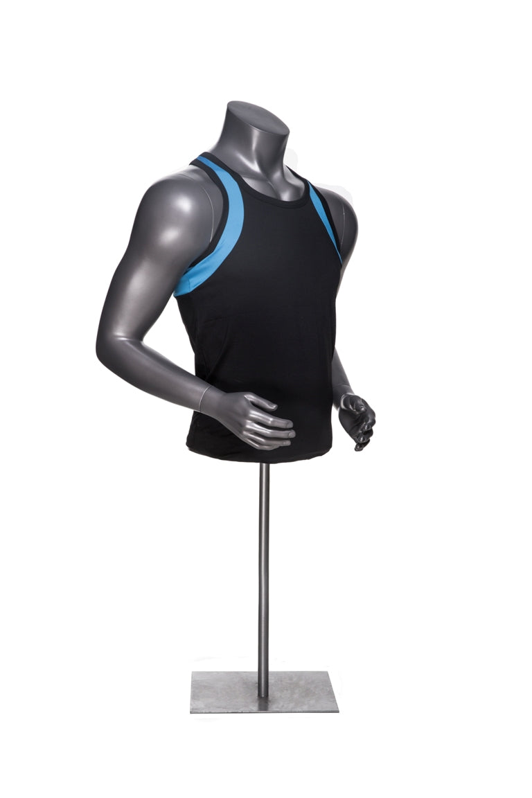 Athletic Mannequin Torso - Male (TMK-MZ-HEF08T)
