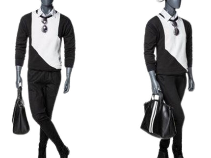 Male Abstract Gray Mannequin (TMK-MZ-MG001)