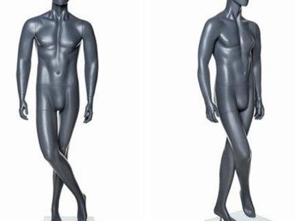 Male Abstract Gray Mannequin (TMK-MZ-MG001)