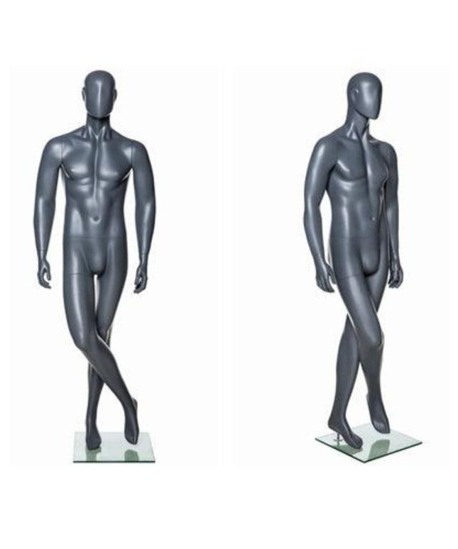 Male Abstract Gray Mannequin (TMK-MZ-MG001)