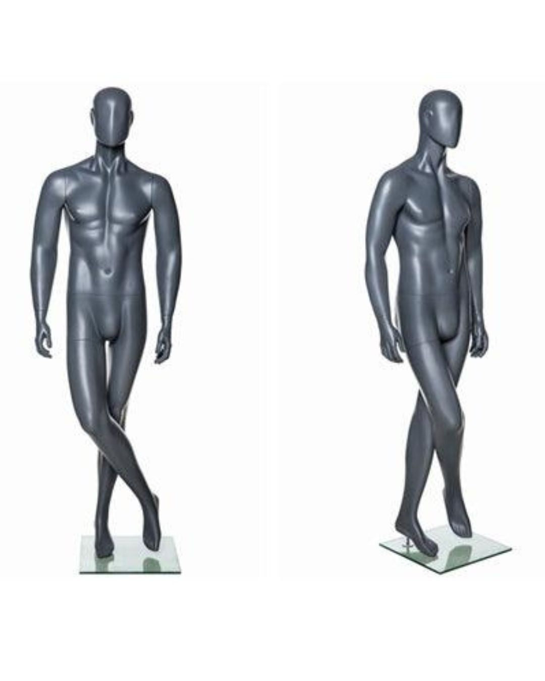 Male Abstract Gray Mannequin (TMK-MZ-MG001)