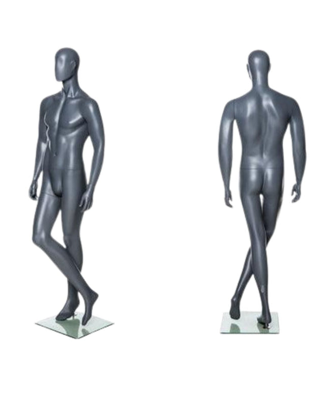 Male Abstract Gray Mannequin (TMK-MZ-MG001)
