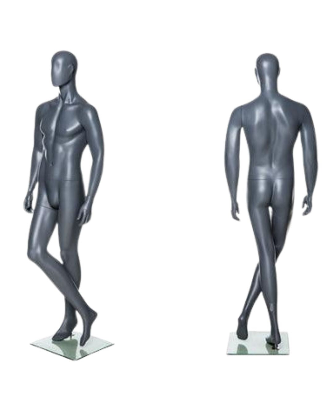 Male Abstract Gray Mannequin (TMK-MZ-MG001)