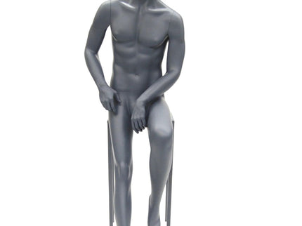 Male Abstract Gray Mannequin (TMK-MZ-MG002)
