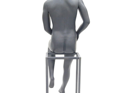 Male Abstract Gray Mannequin (TMK-MZ-MG002)