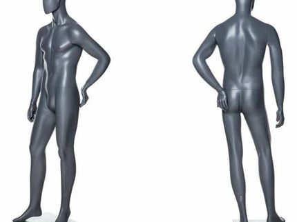 Male Abstract Gray Mannequin (TMK-MZ-MG003)