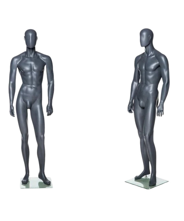 Male Abstract Gray Mannequin (TMK-MZ-MG004)