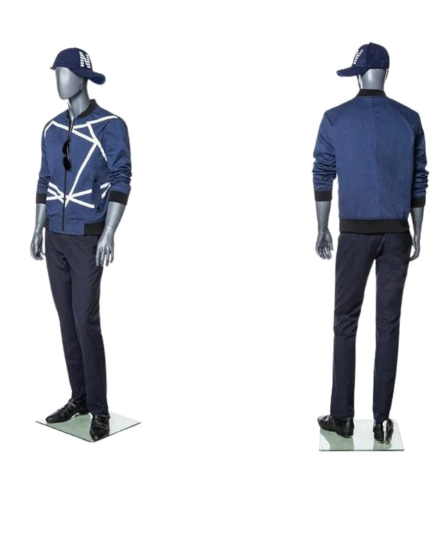 Male Abstract Gray Mannequin (TMK-MZ-MG004)