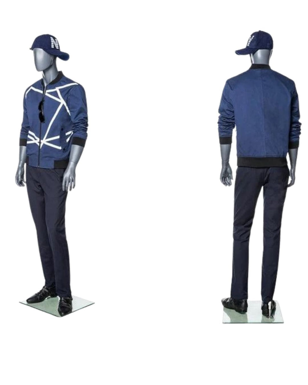 Male Abstract Gray Mannequin (TMK-MZ-MG004)