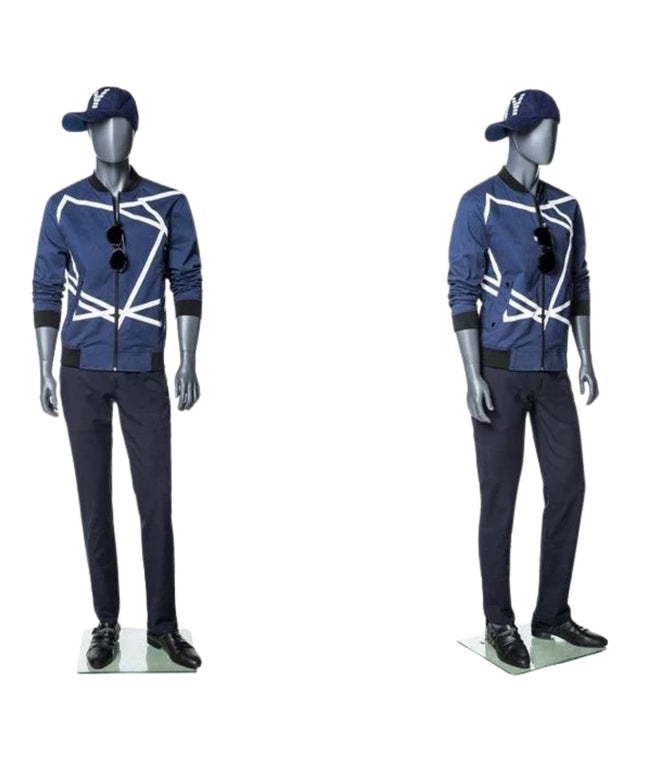 Male Abstract Gray Mannequin (TMK-MZ-MG004)