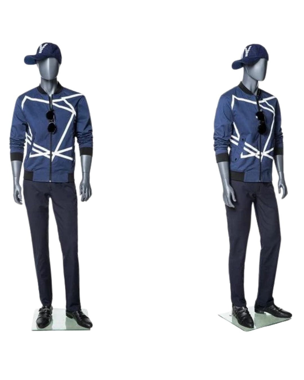 Male Abstract Gray Mannequin (TMK-MZ-MG004)
