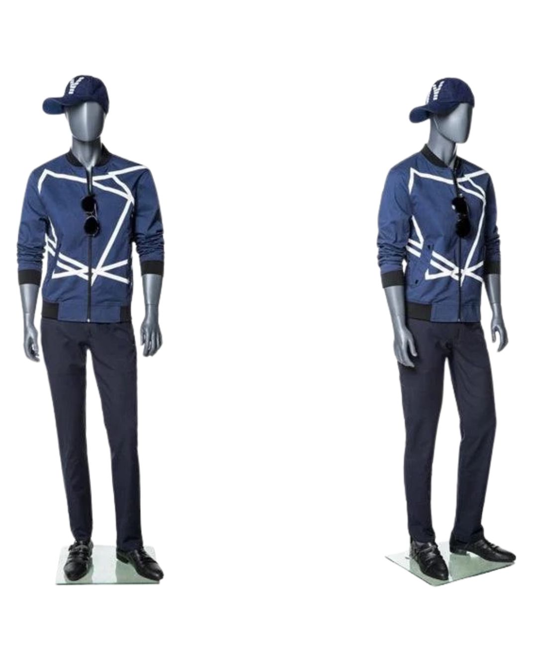 Male Abstract Gray Mannequin (TMK-MZ-MG004)