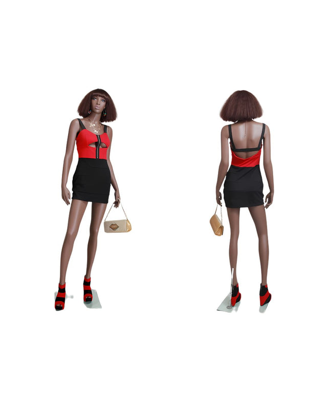 Rich Brown Finish Female Mannequin  (TMK-MZ-MYA1)