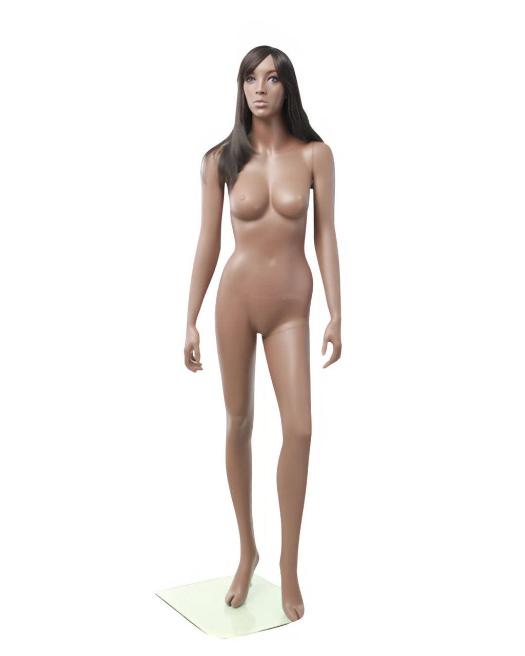 Rich Brown Finish Female Mannequin (TMK-MZ-MYA2)