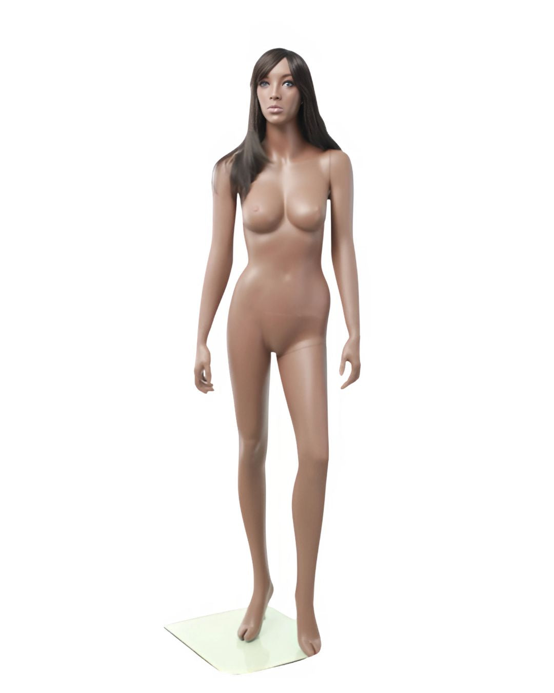 Rich Brown Finish Female Mannequin (TMK-MZ-MYA2)