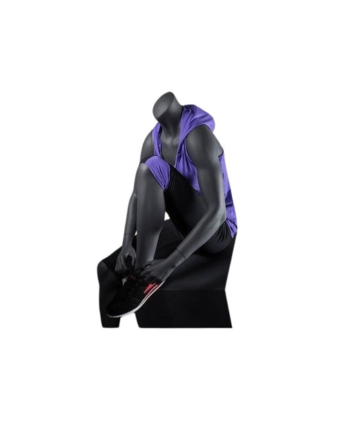 Athletic Female Sitting Mannequin (TMK-MZ-NI-17)