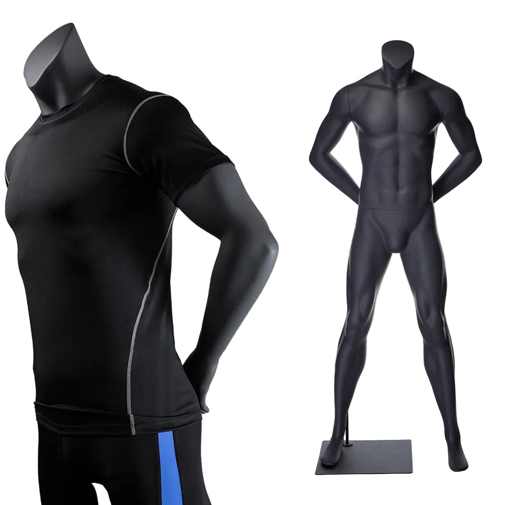 Athletic Sports Headless Mannequin - Male  (TMK-MZ-NI-1)