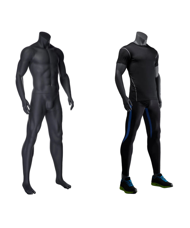 Athletic Headless Mannequin - Male (TMK-MZ-NI-2)