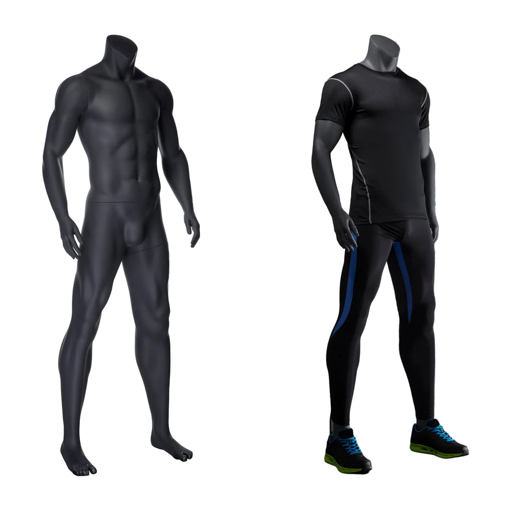 Athletic Headless Mannequin - Male (TMK-MZ-NI-2)