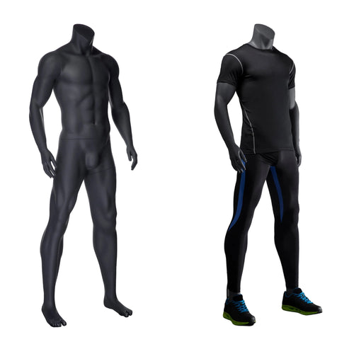 Athletic Headless Mannequin - Male (TMK-MZ-NI-2)