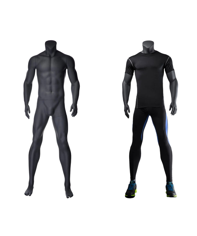 Athletic Headless Mannequin - Male (TMK-MZ-NI-2)